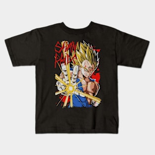 saiyan pride Kids T-Shirt